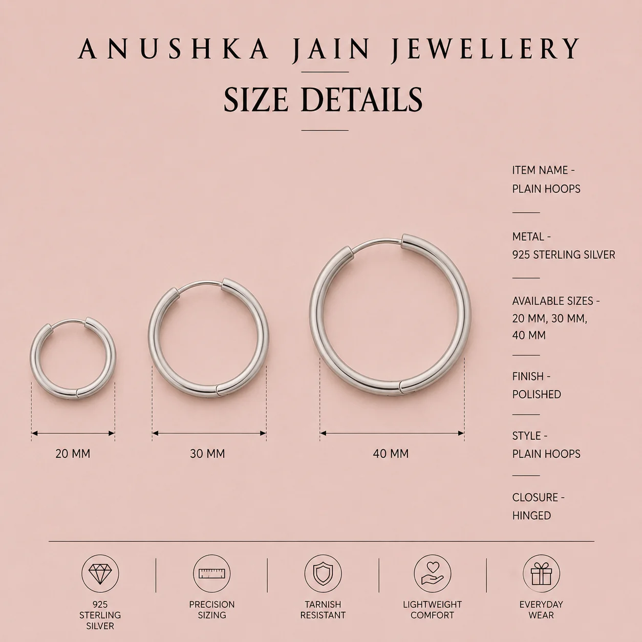 Plain Hoops - Image 7