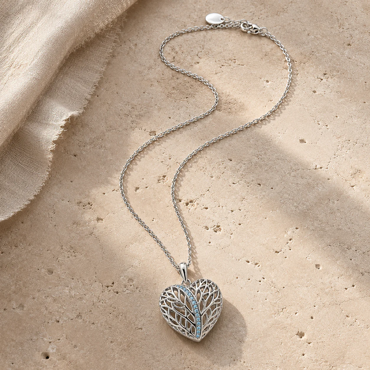 Aqua Orbit Necklace - Image 3