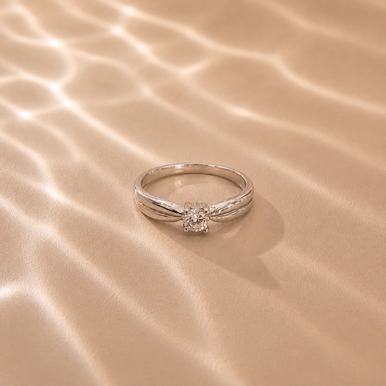 Astra Bloom Solitaire Ring - Image 3