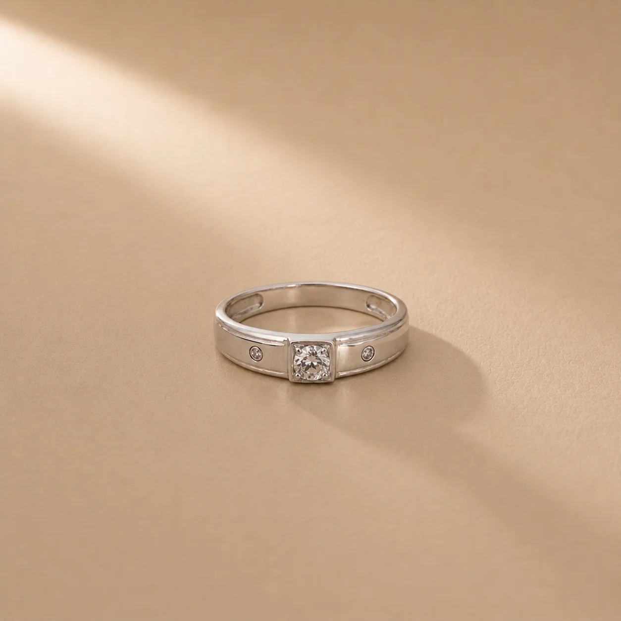 Astra Solitaire Band Ring - Image 2
