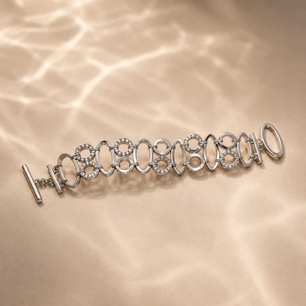 Cascade CZ Bracelet - Image 3