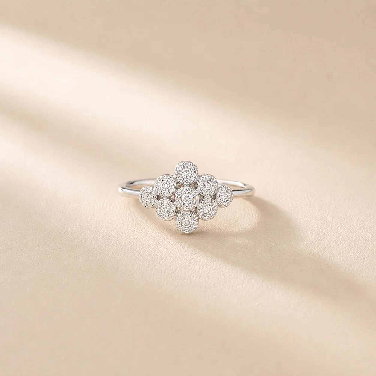 Celeste Bloom CZ Ring - Image 3