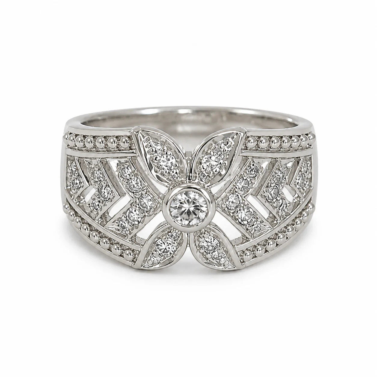 Celeste Bloom Statement Ring - Image 3