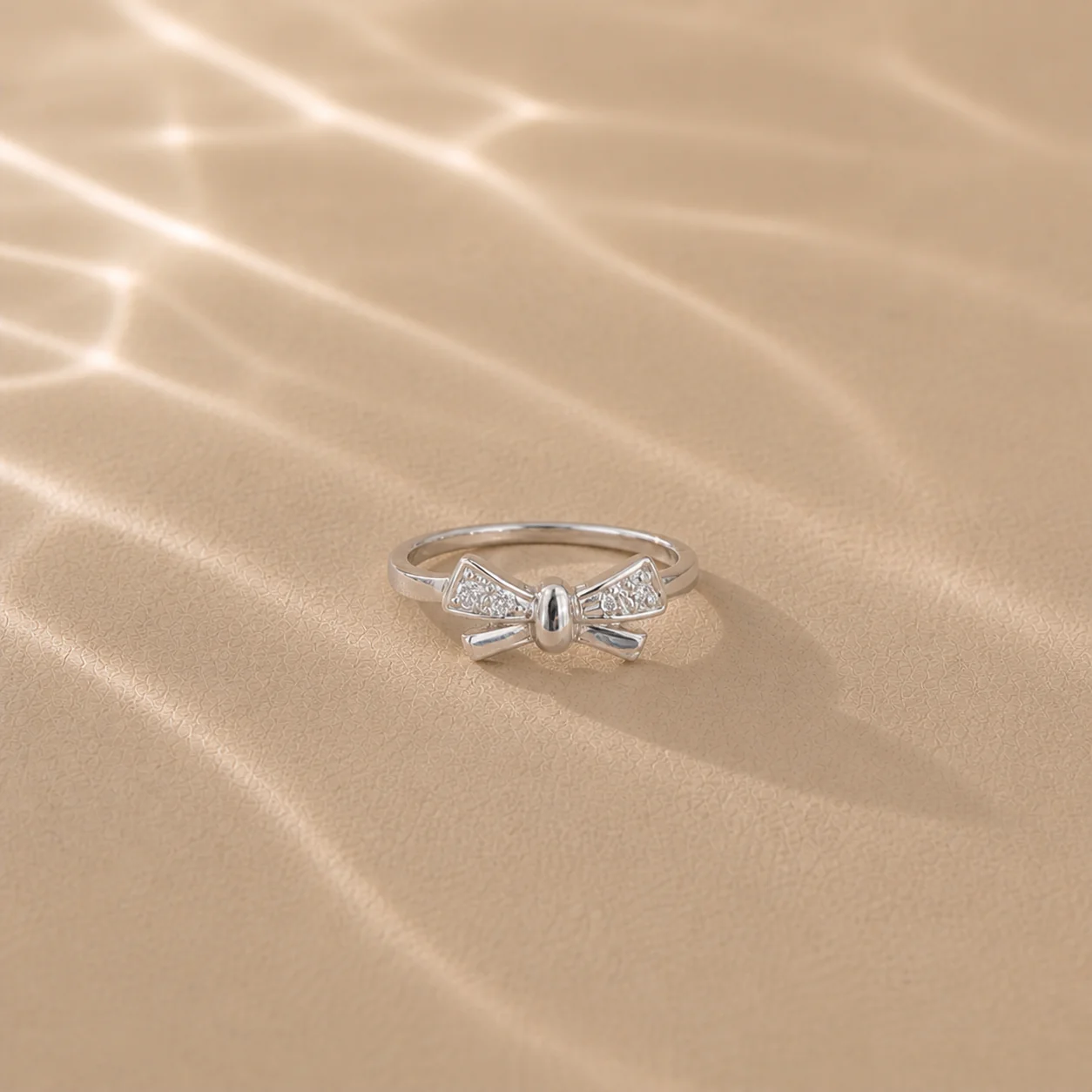 Celeste Bow CZ Ring - Image 3
