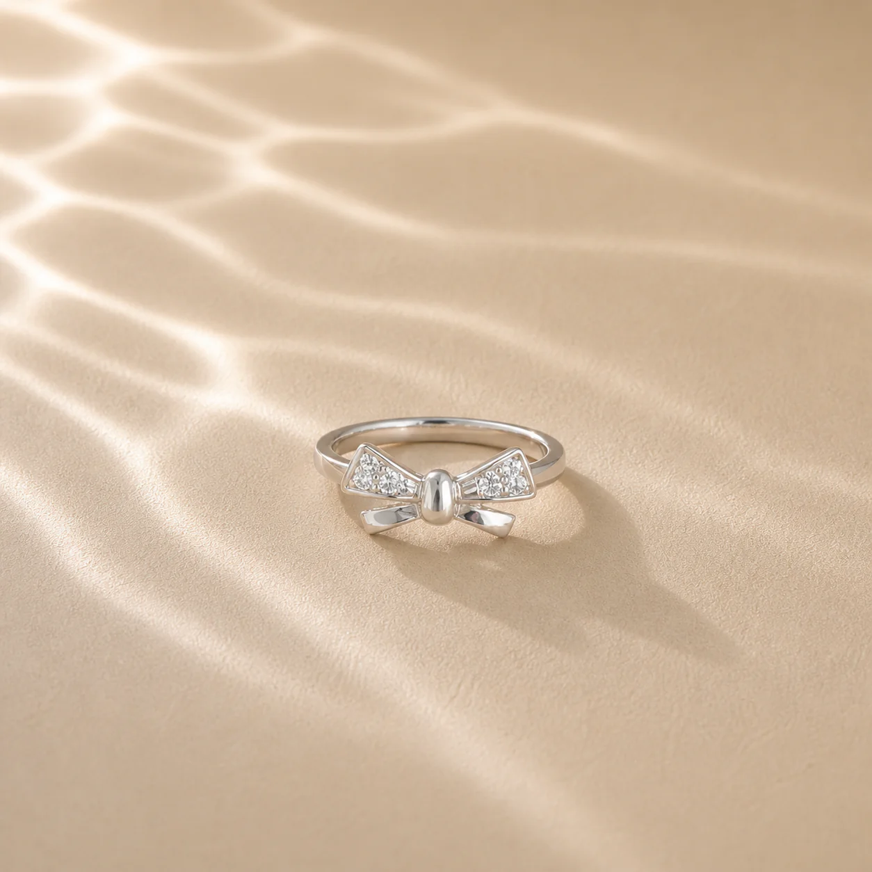 Celeste Bow CZ Ring - Image 4