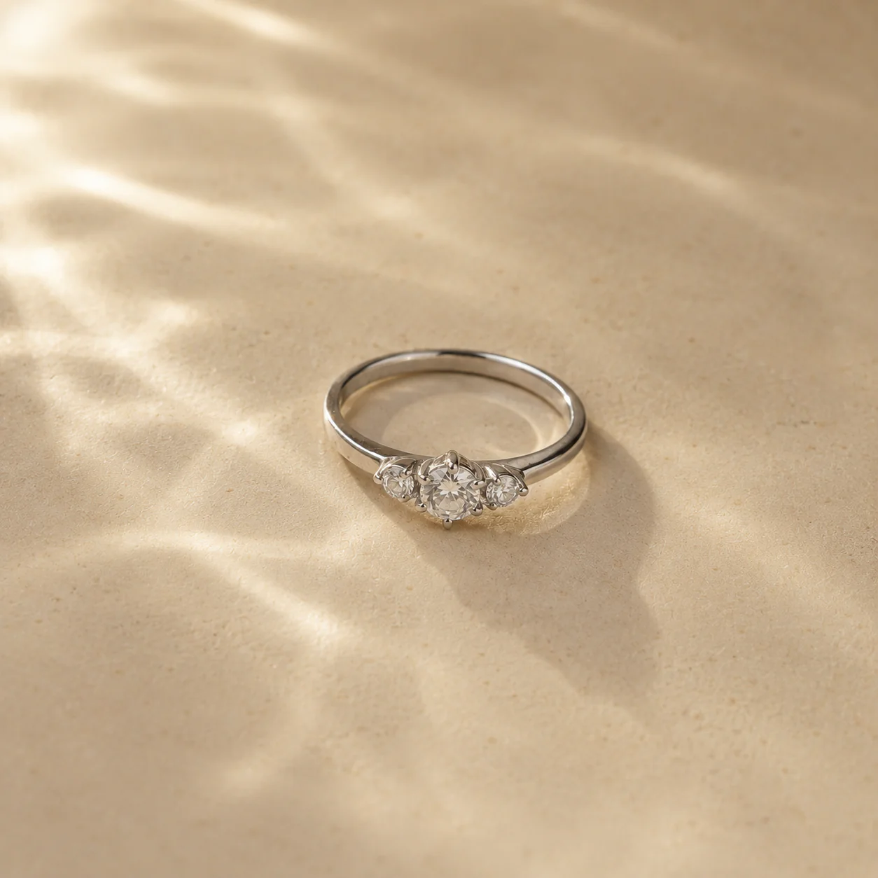 Celeste Three Stone Ring - Image 3