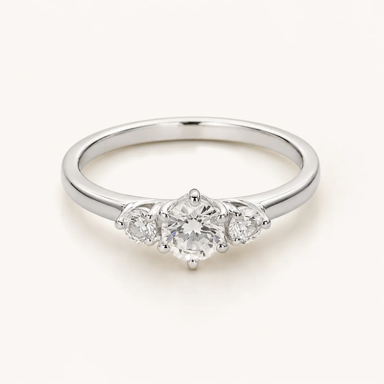 Celeste Three Stone Ring - Image 4