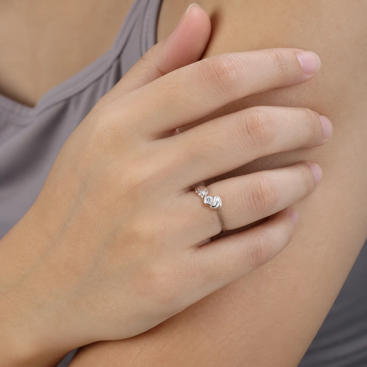 Celeste Wing Ring