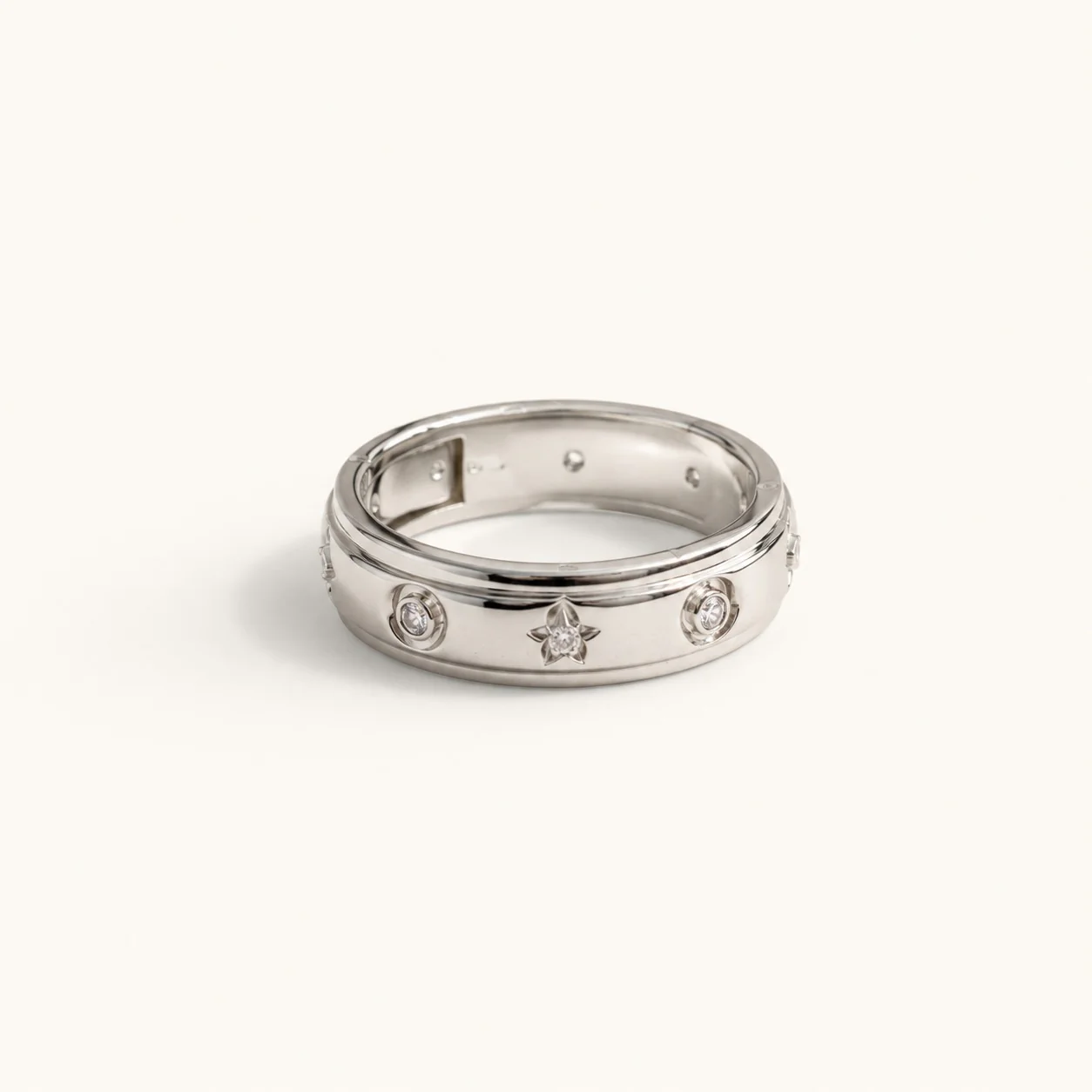 Celestia Starburst Band Ring - Image 3