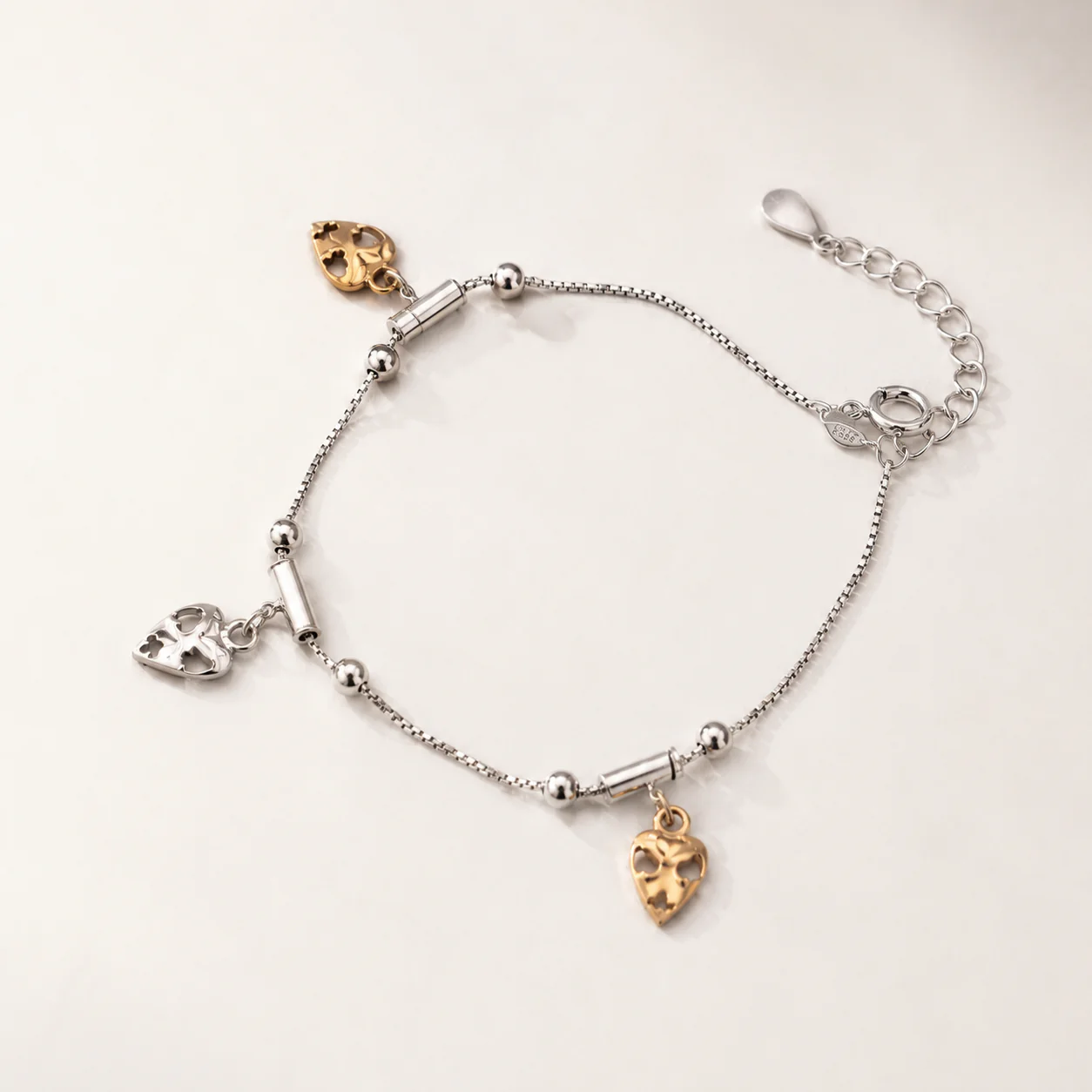 Charm Leaf Bracelet - Image 4
