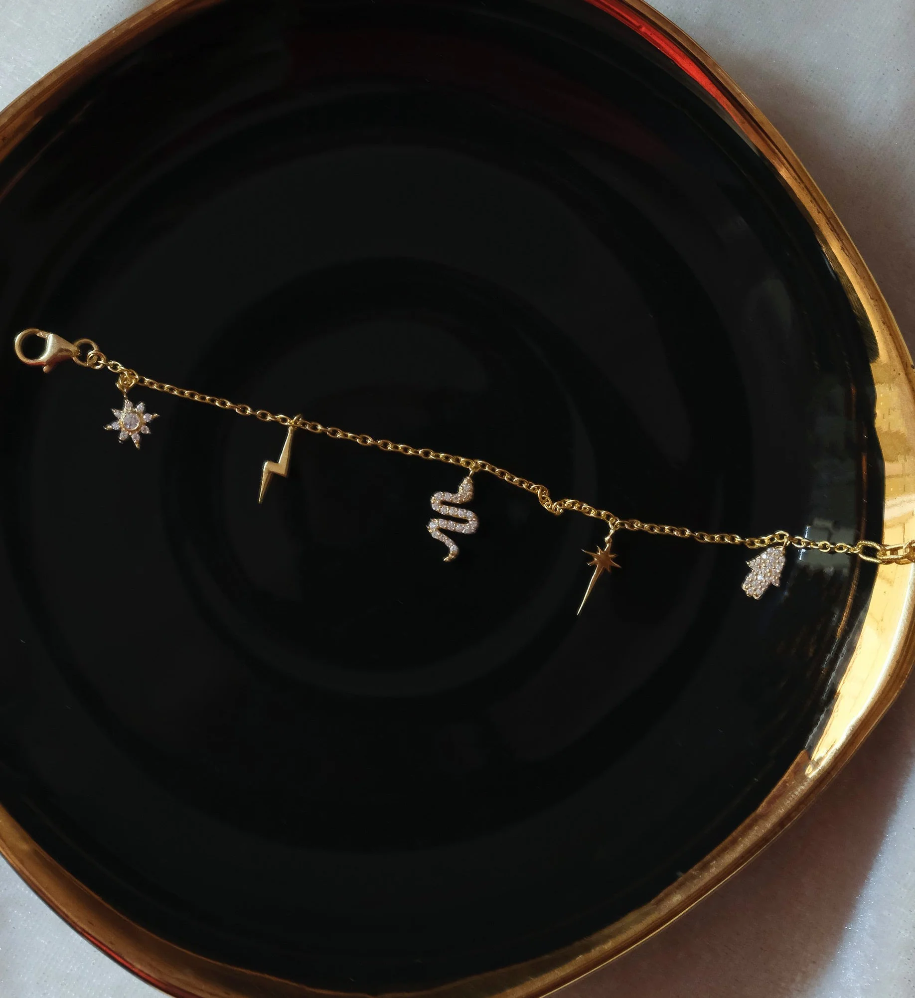 Charm Link Bracelet - Image 5