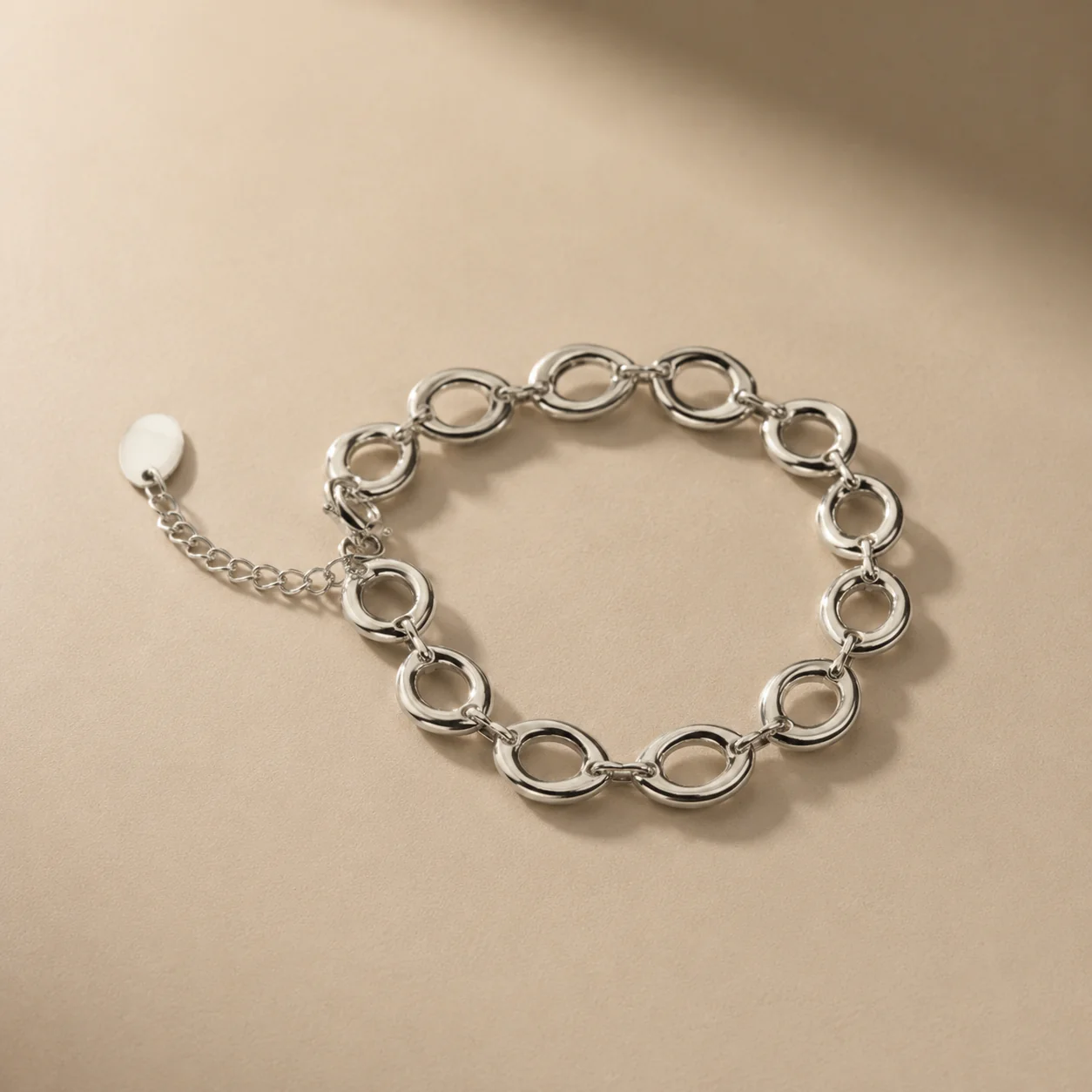 Contour Bangle Bracelet - Image 2