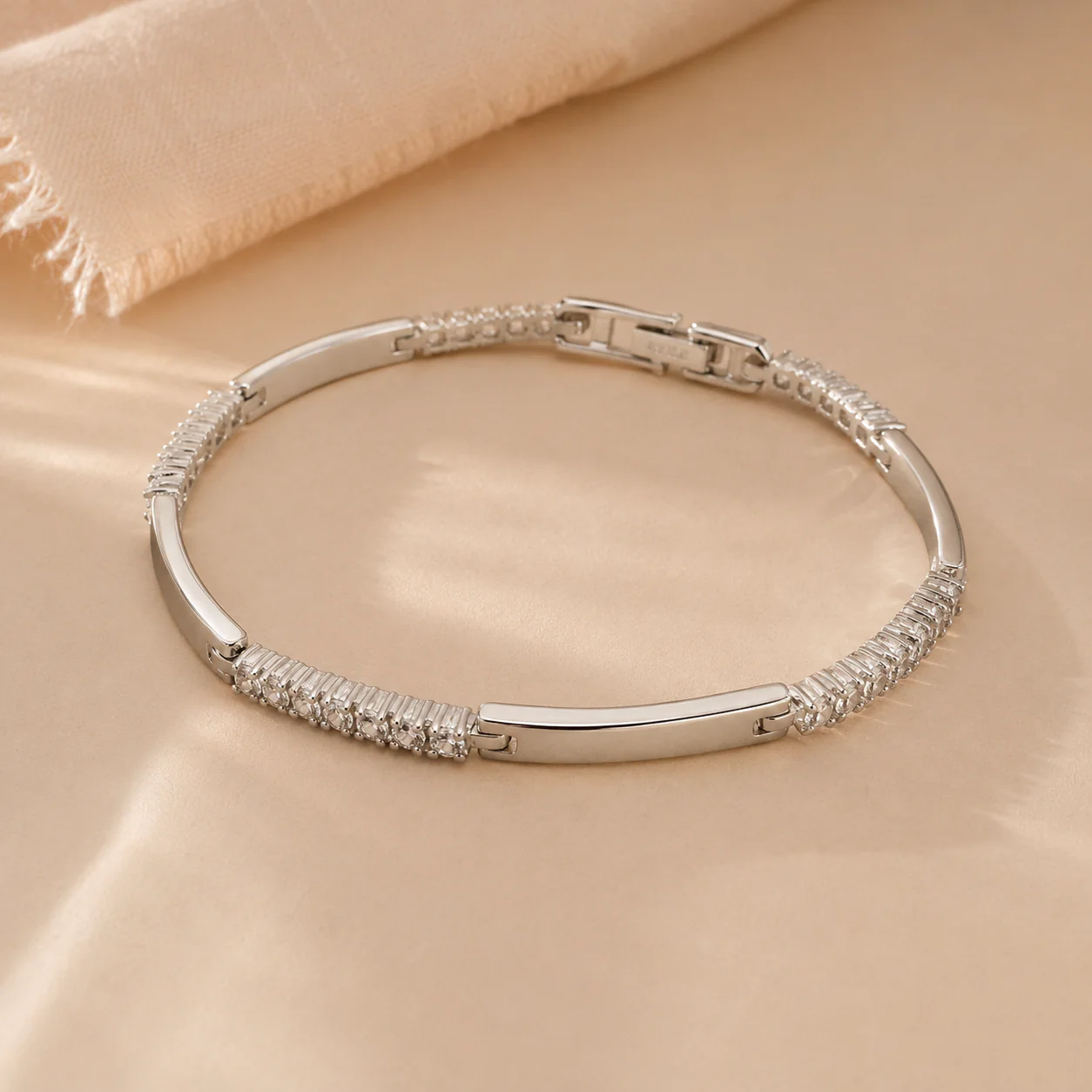 Crystal Row Bracelet