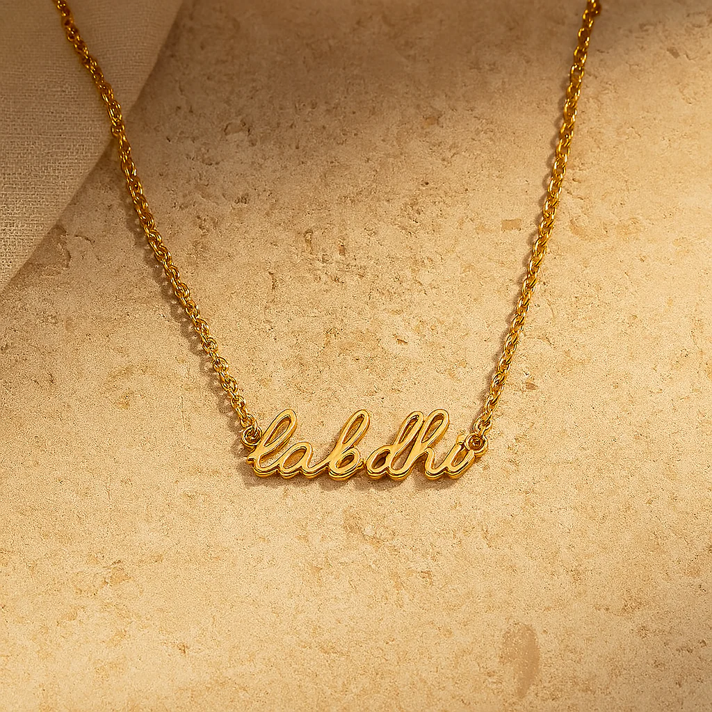Cursive Name Necklace - Image 2