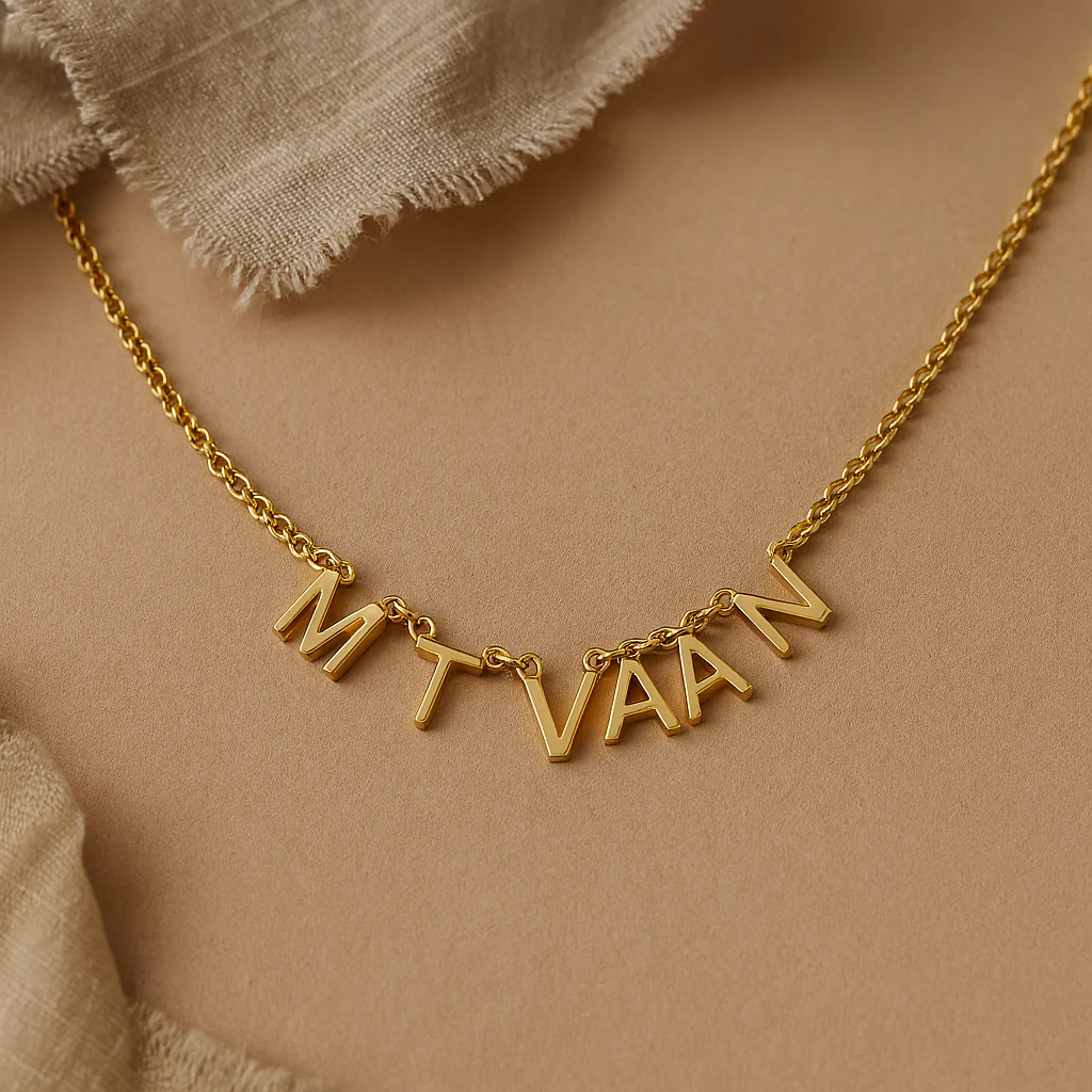 Customised Name Necklace - Image 3
