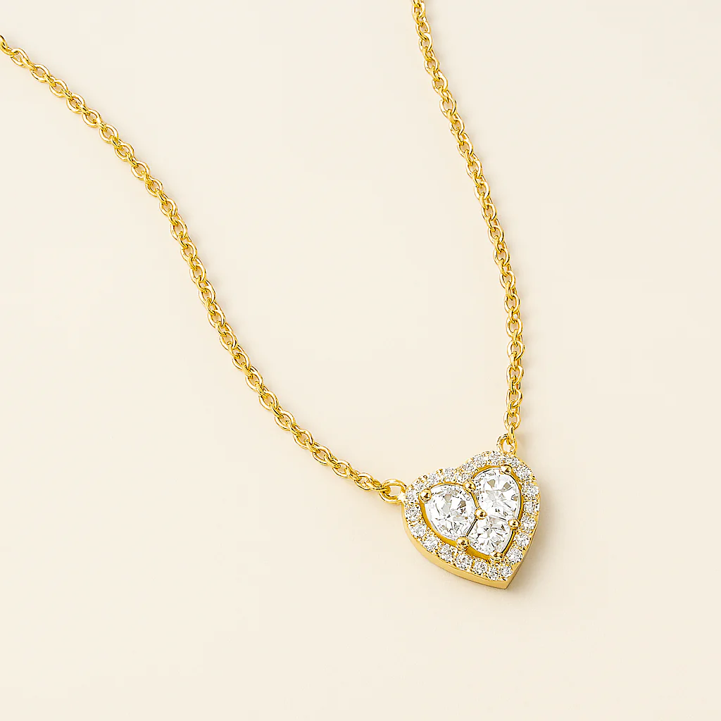 Diamond Heart Necklace - Image 4