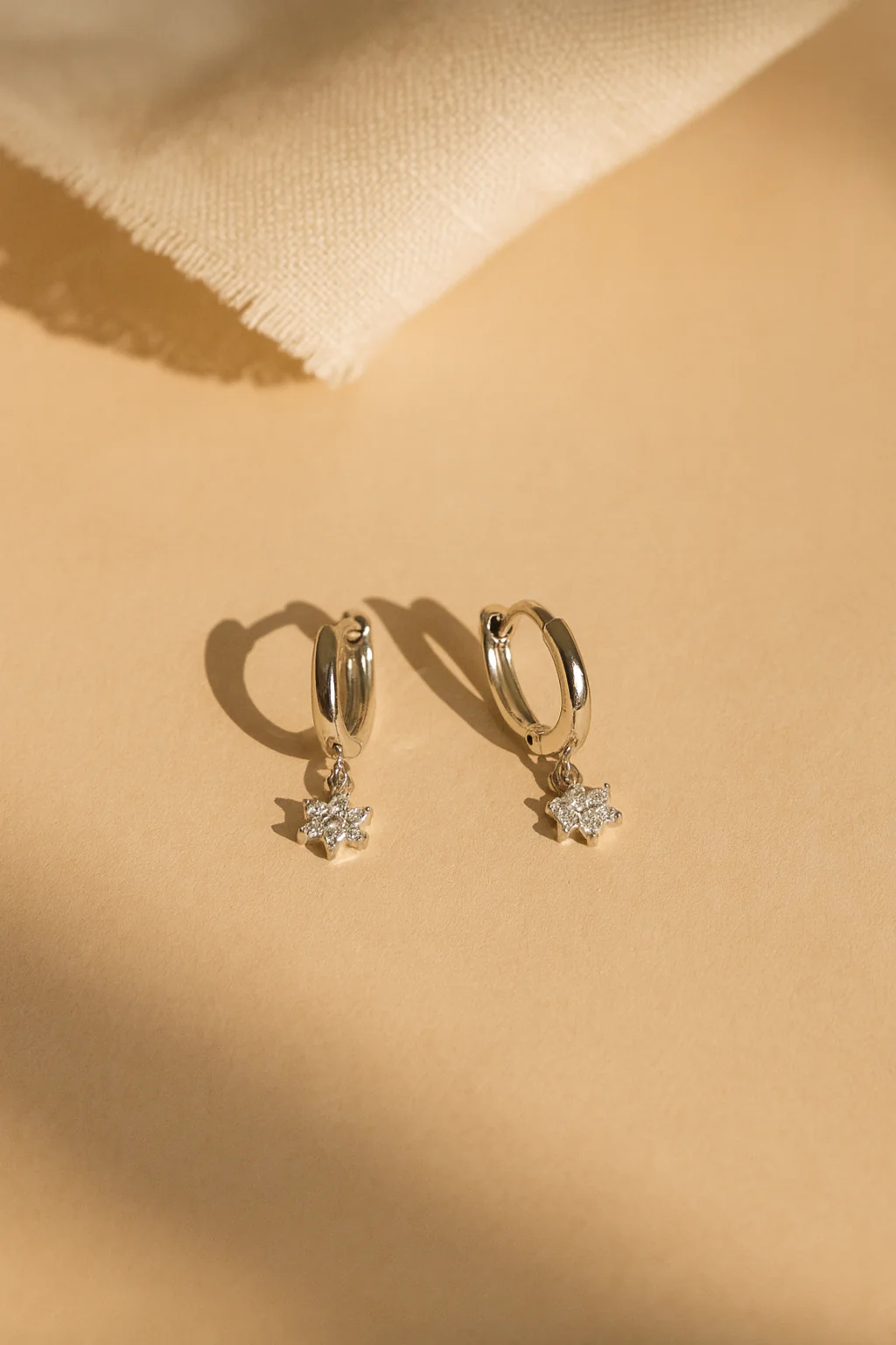 Diamond Micro Star Huggie - Image 7
