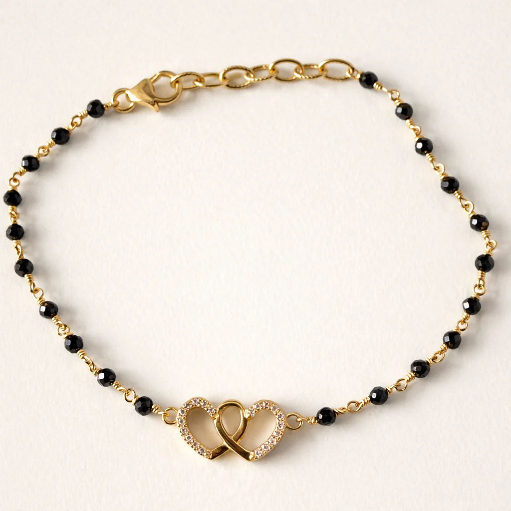 Double Heart Hand Mangalsutra - Image 5