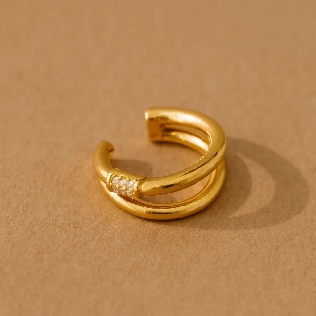 Double Row Ear Cuff