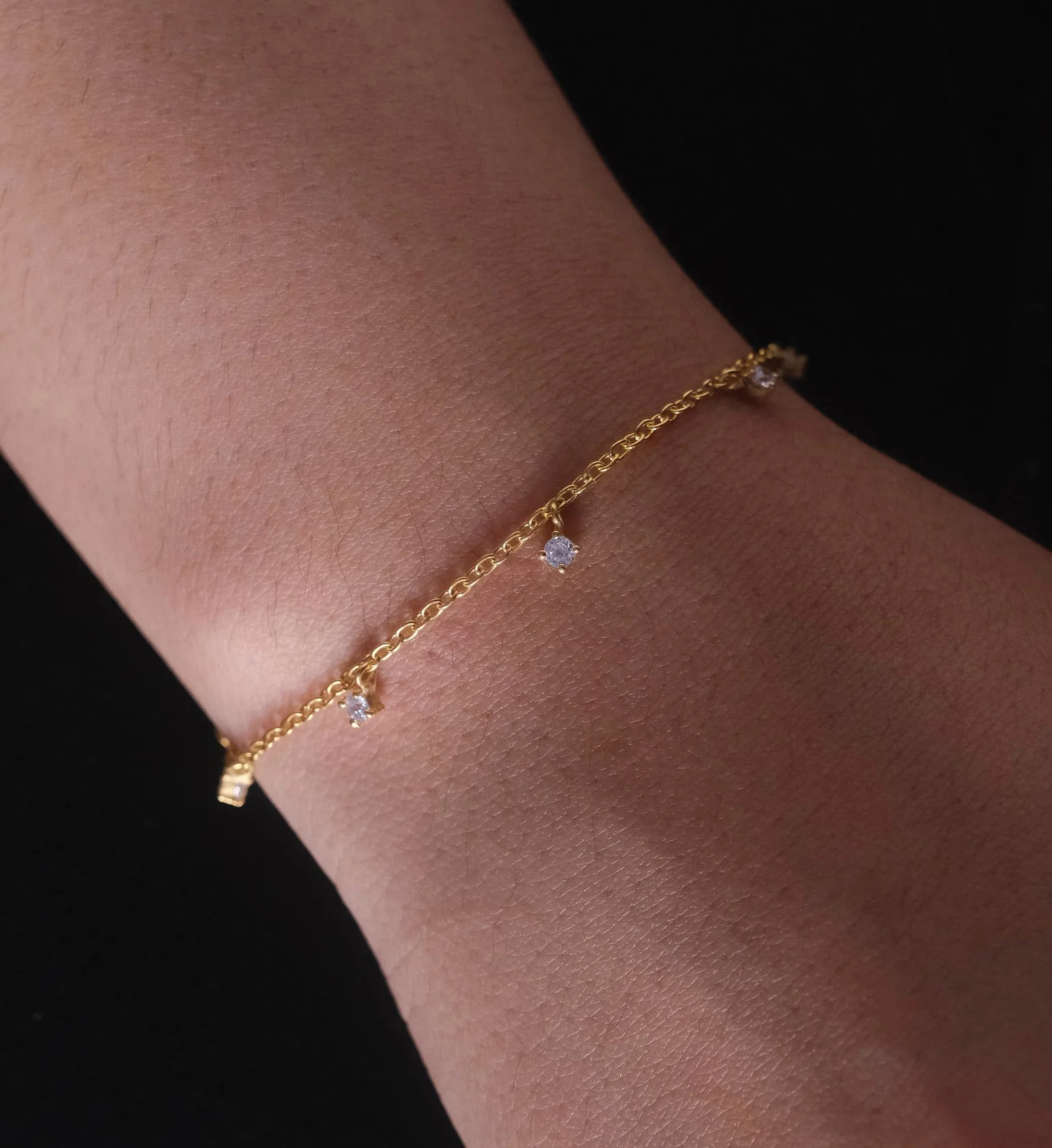 Drop Diamond Bracelet - Image 3