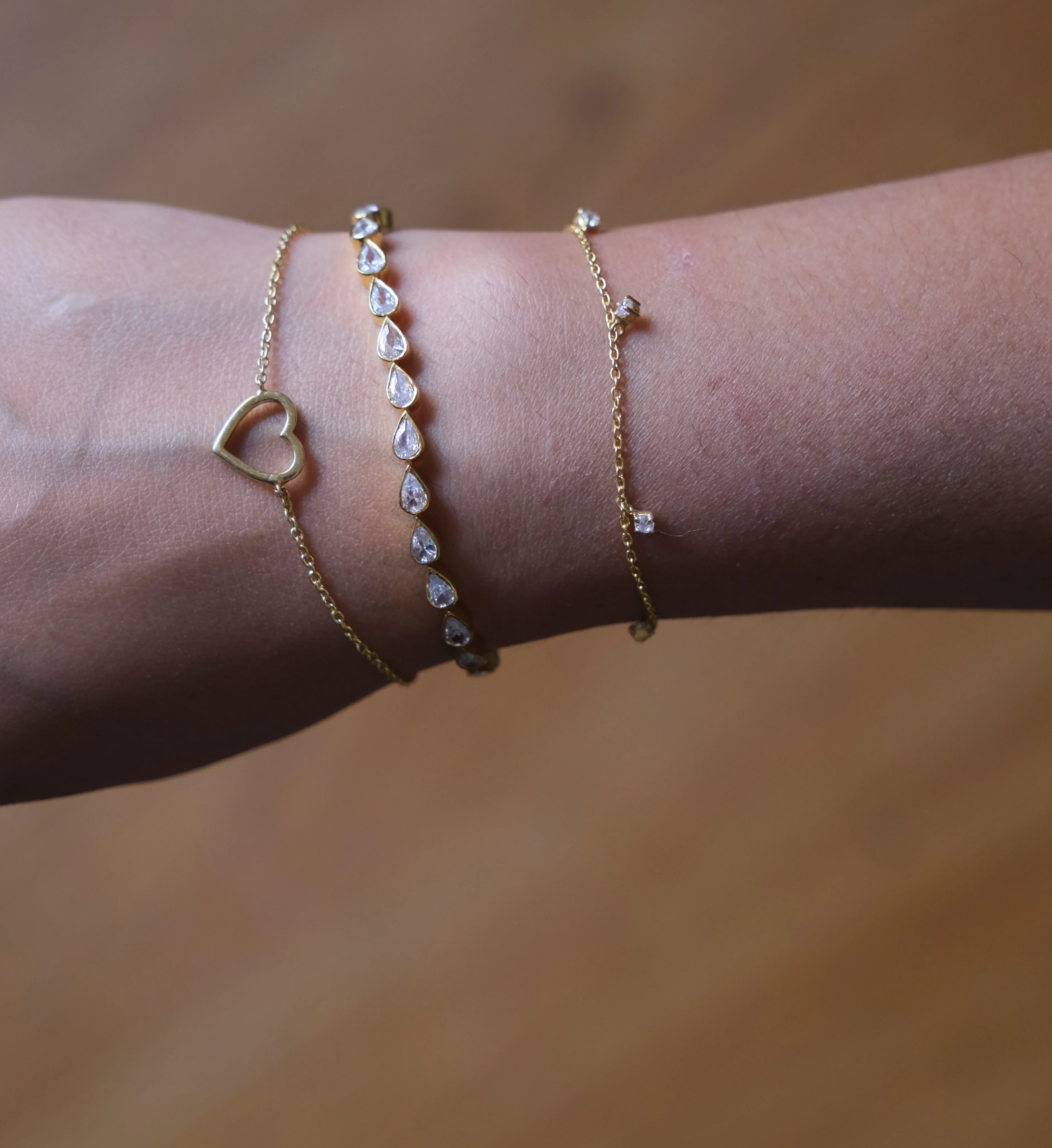 Drop Diamond Bracelet - Image 4