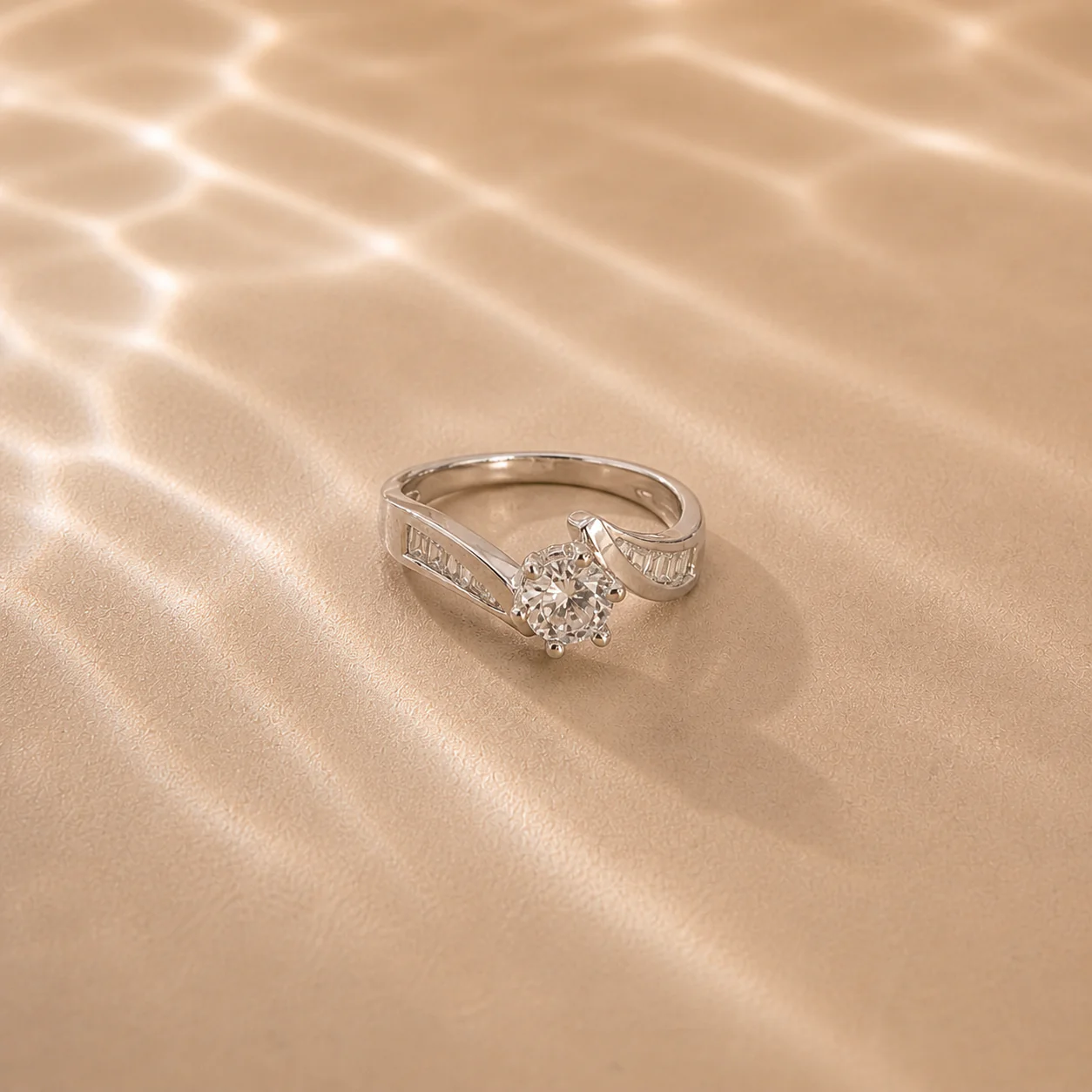 Elara Grace Solitaire Ring - Image 3