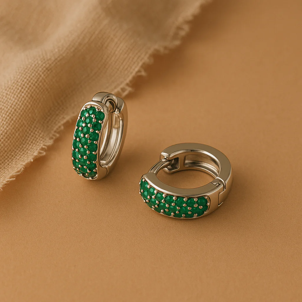 Emerald Bold Huggies - Image 3