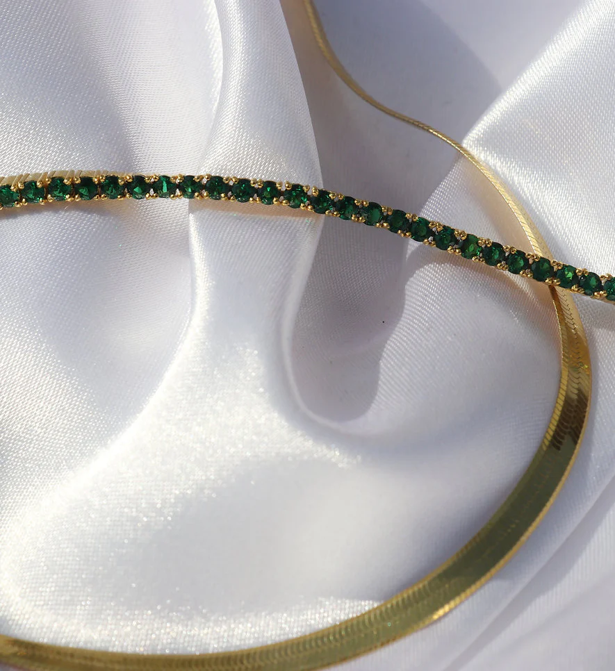 Emerald Tennis Bracelet - Image 5