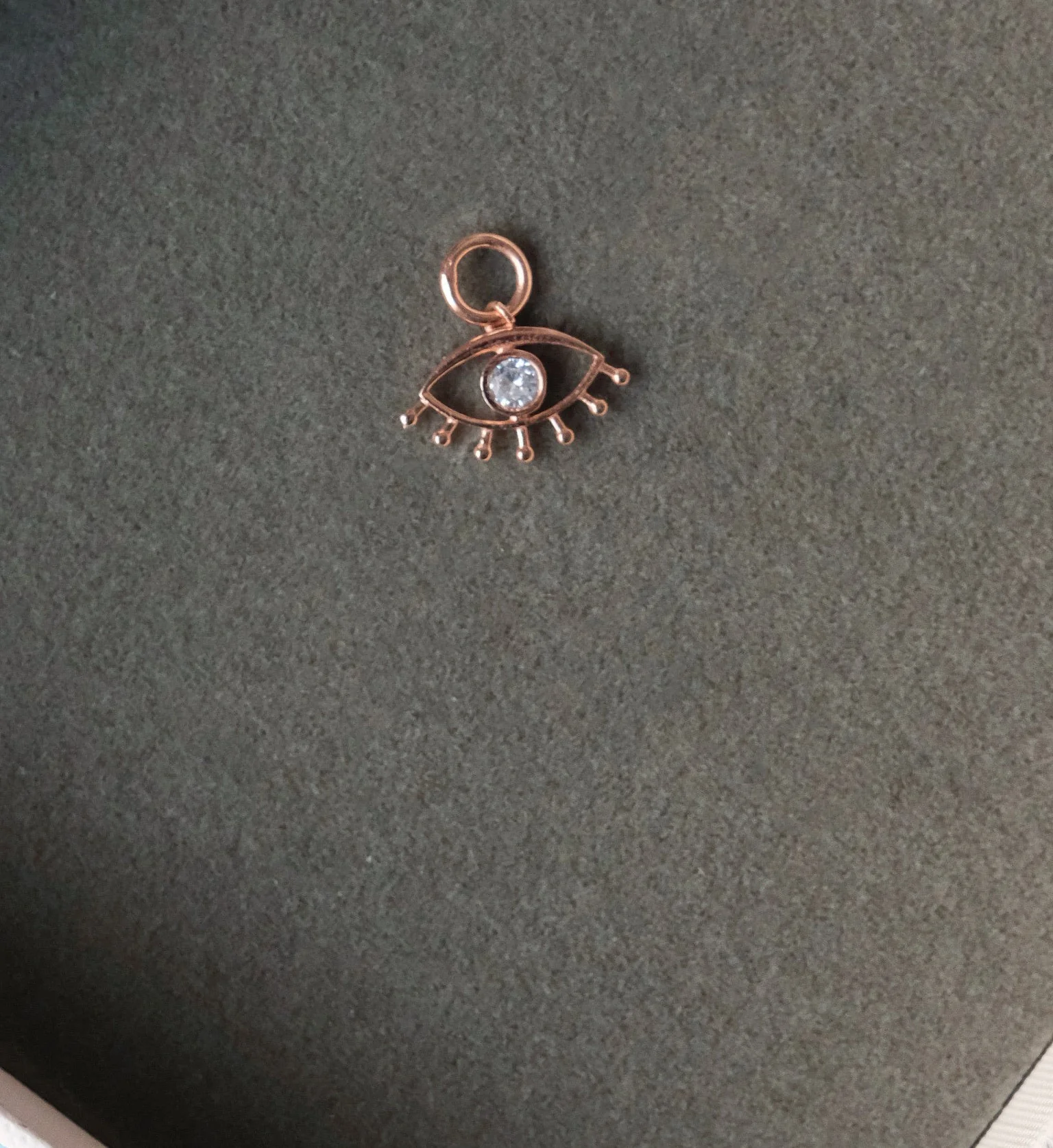 Evil Eye Diamond Charm - Image 8