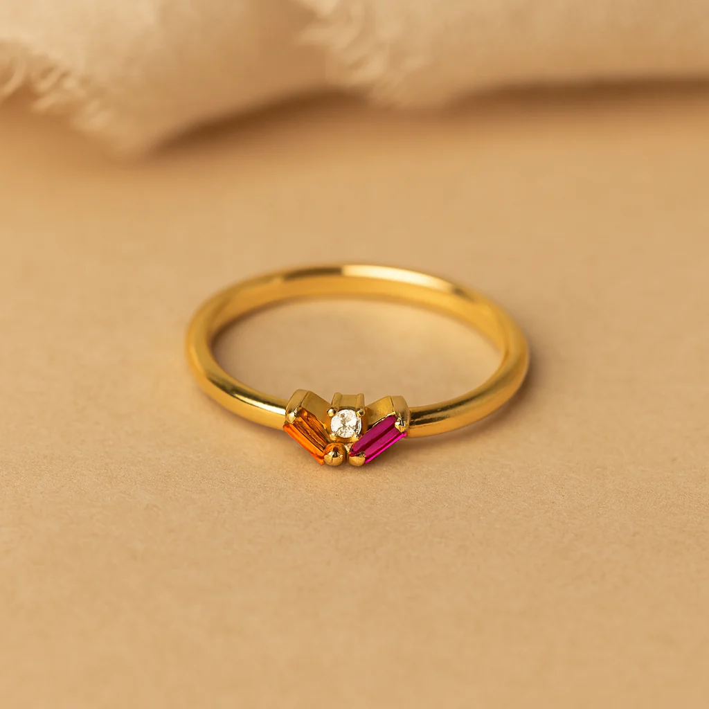 Floral Cascade Ring - Image 2