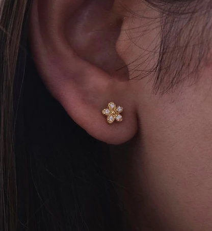 Flower Studs - Image 3