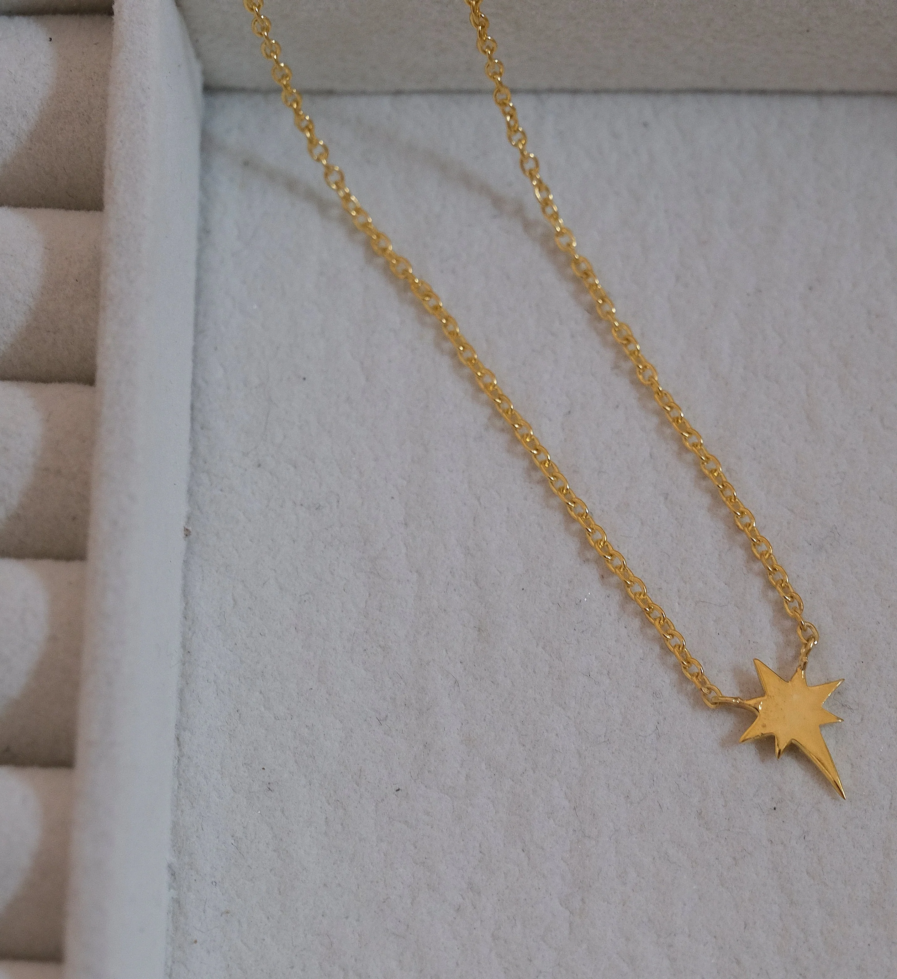 Gold North Star Necklace - Image 3