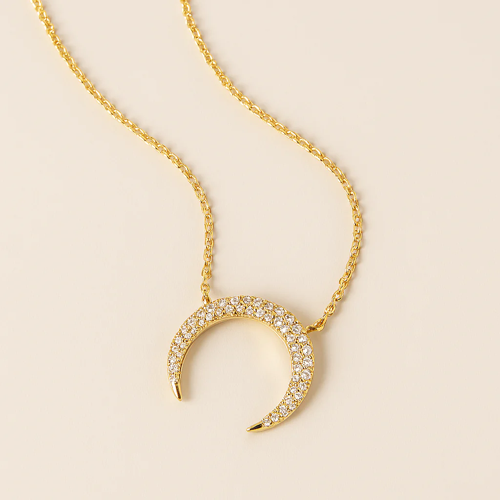 Horseshoe Diamond Necklace - Image 4