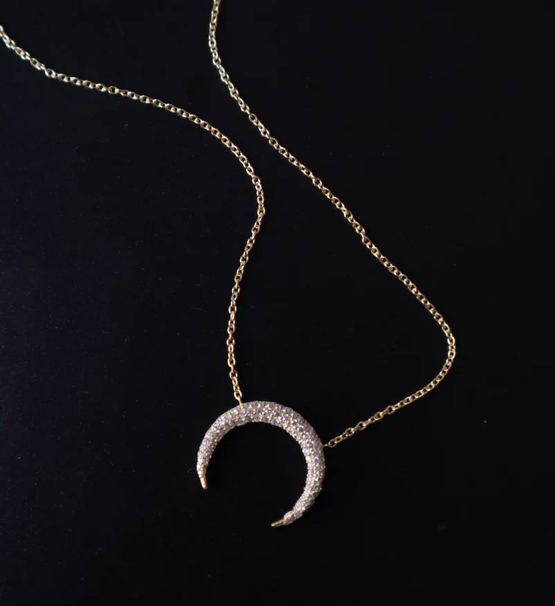 Horseshoe Diamond Necklace - Image 5