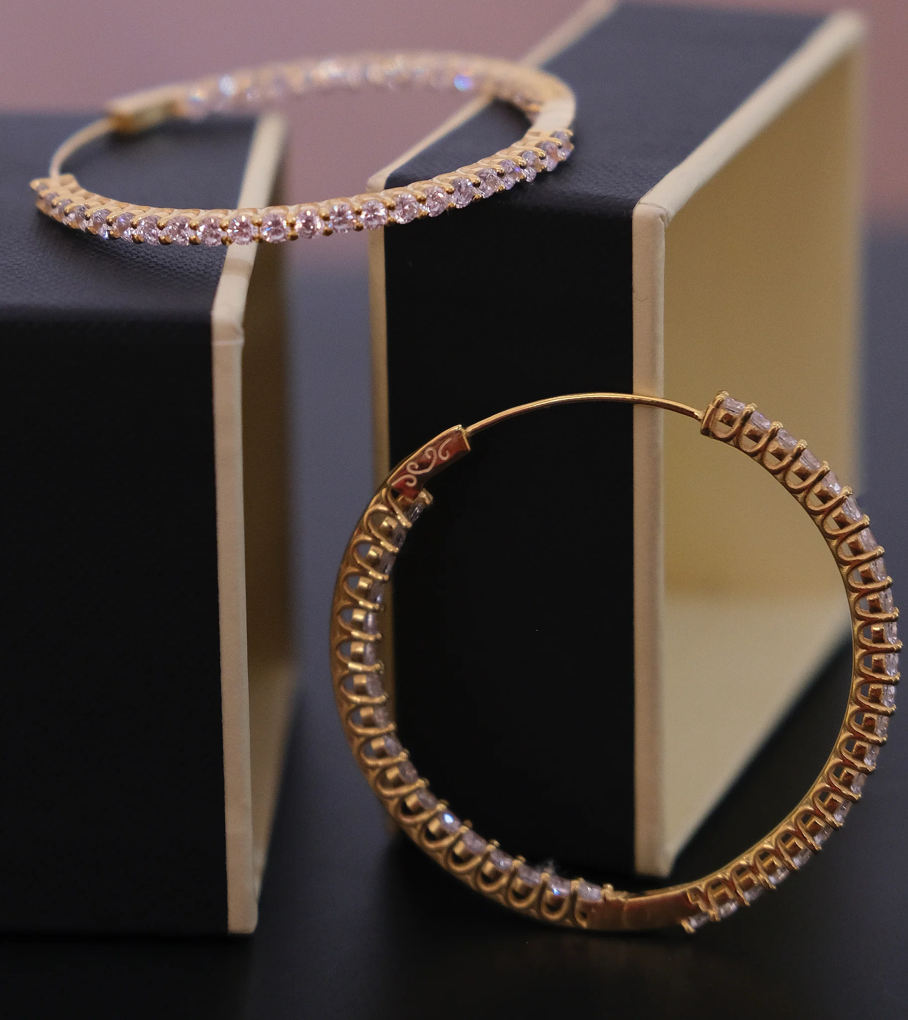 Inside Out Hoop Earring - Image 5