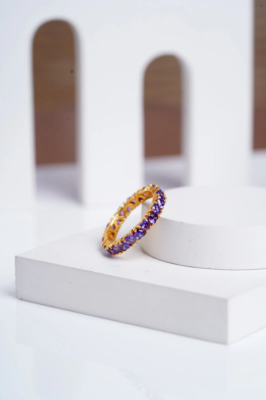 Lavender Love Eternity Ring - Image 4