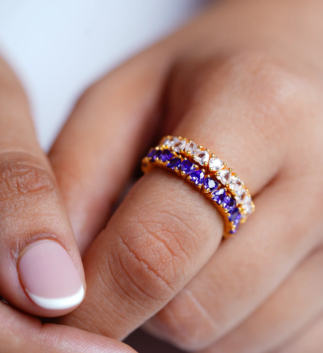 Lavender Love Eternity Ring - Image 5
