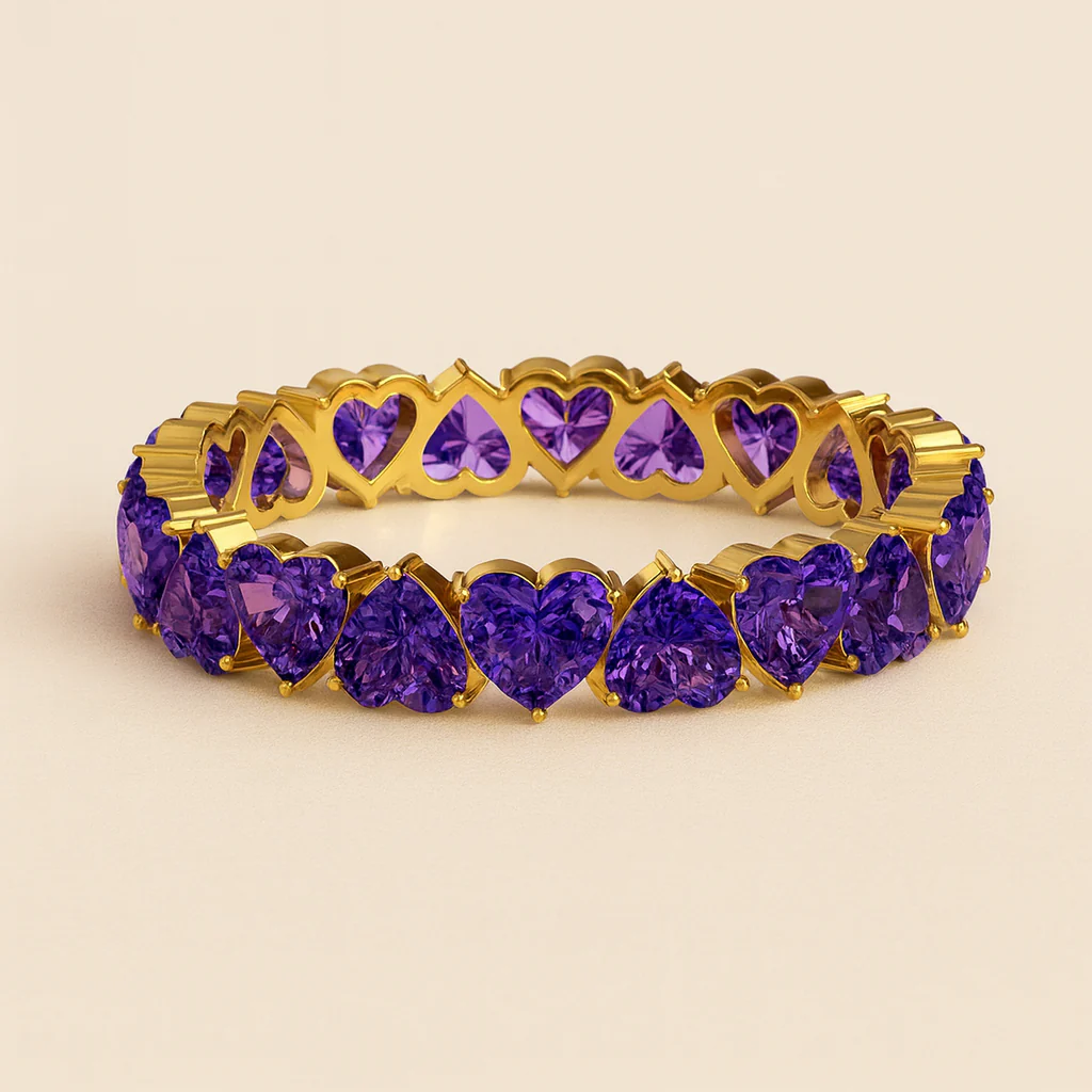 Lavender Love Eternity Ring - Image 8