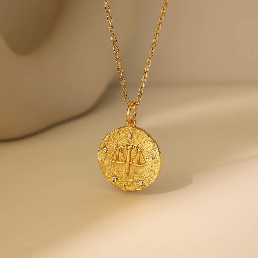 Libra Zodiac Necklace