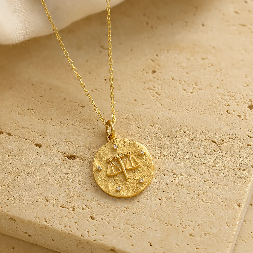 Libra Zodiac Necklace - Image 7
