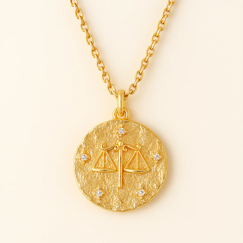 Libra Zodiac Necklace - Image 8