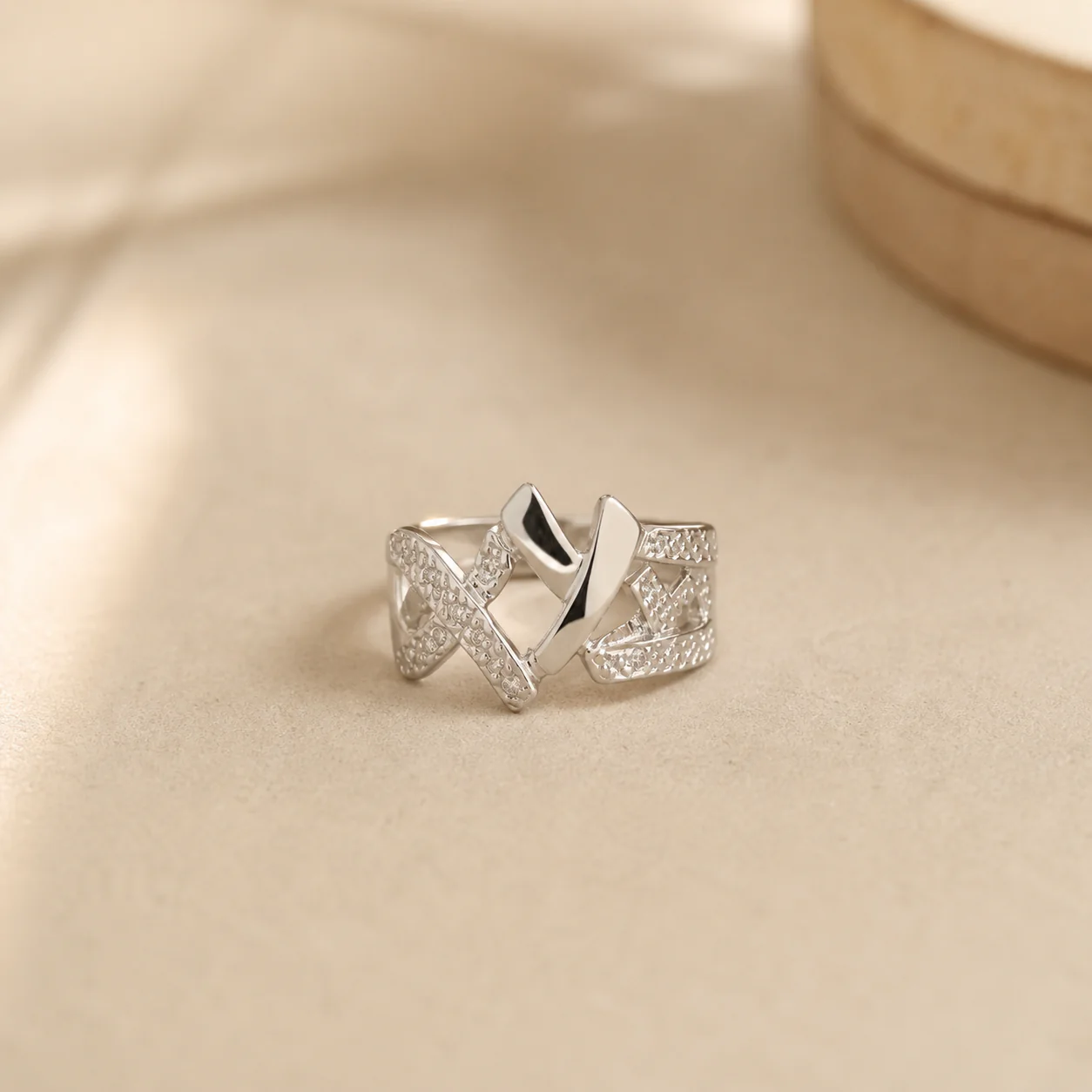 Liora Crisscross Ring - Image 2