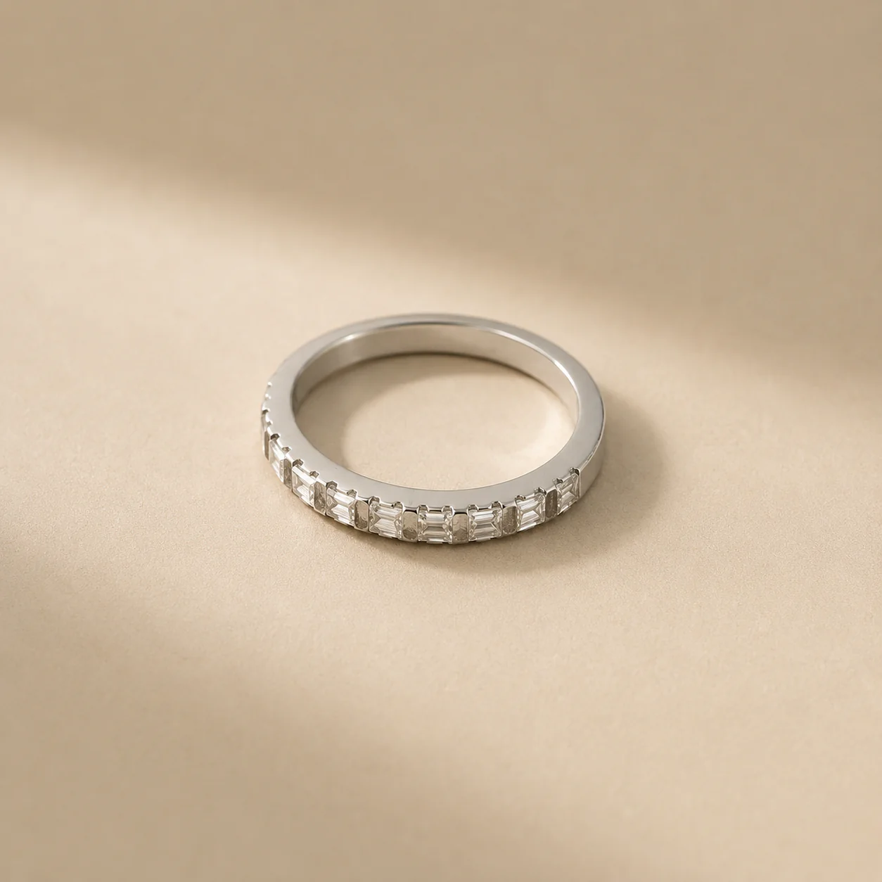 Lunelle Baguette Eternity Ring - Image 2