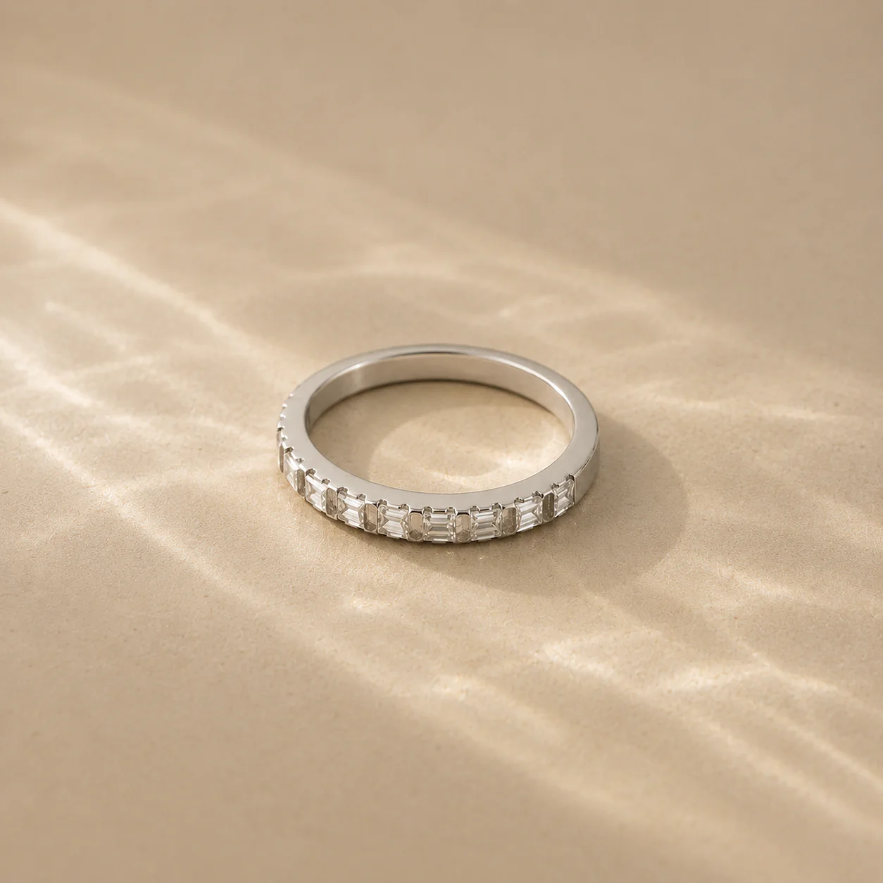 Lunelle Baguette Eternity Ring - Image 3