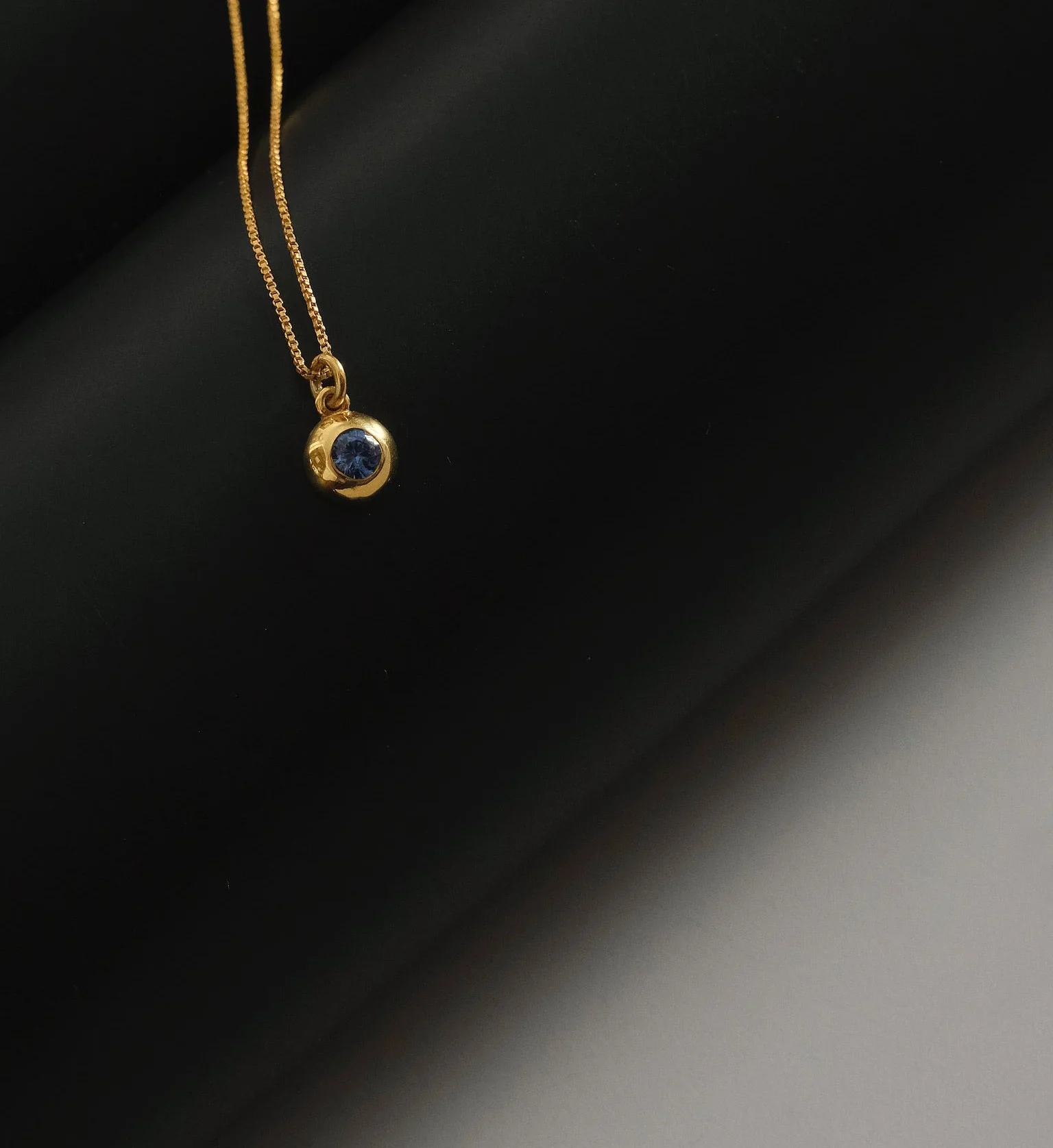 March Birthstone Necklace - Image 4