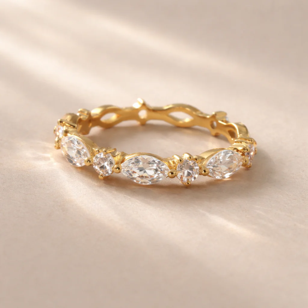 Marquise Diamond Eternity Ring