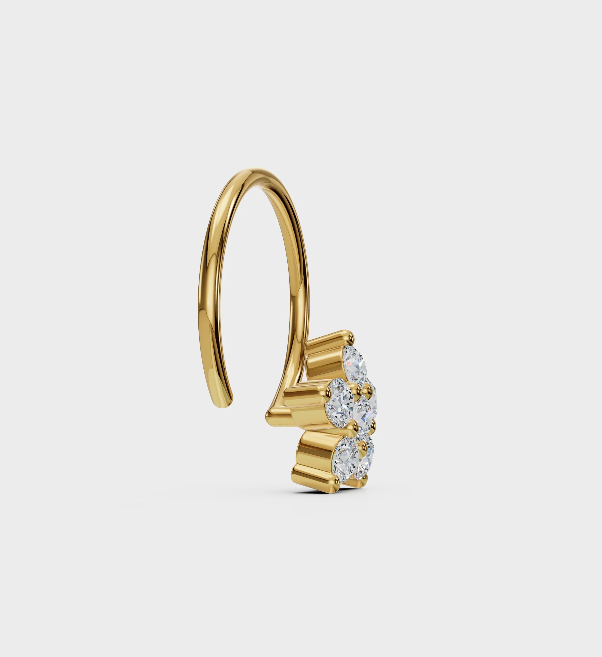 Micro Star Nose Pin - Image 4