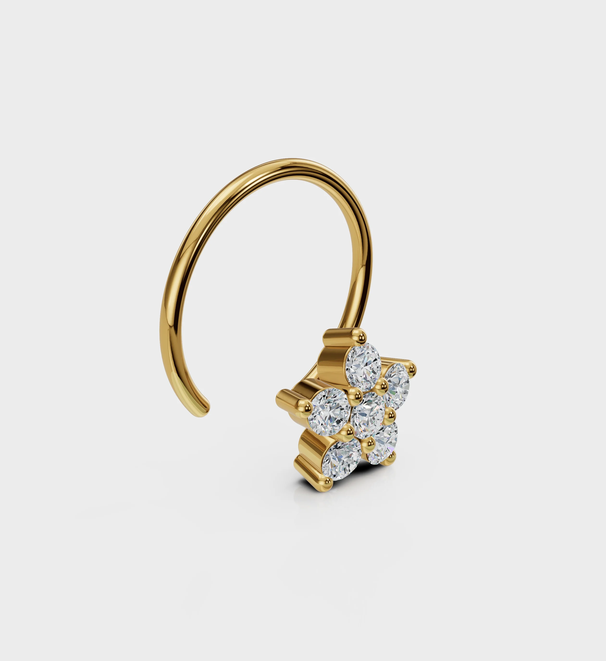 Micro Star Nose Pin - Image 7