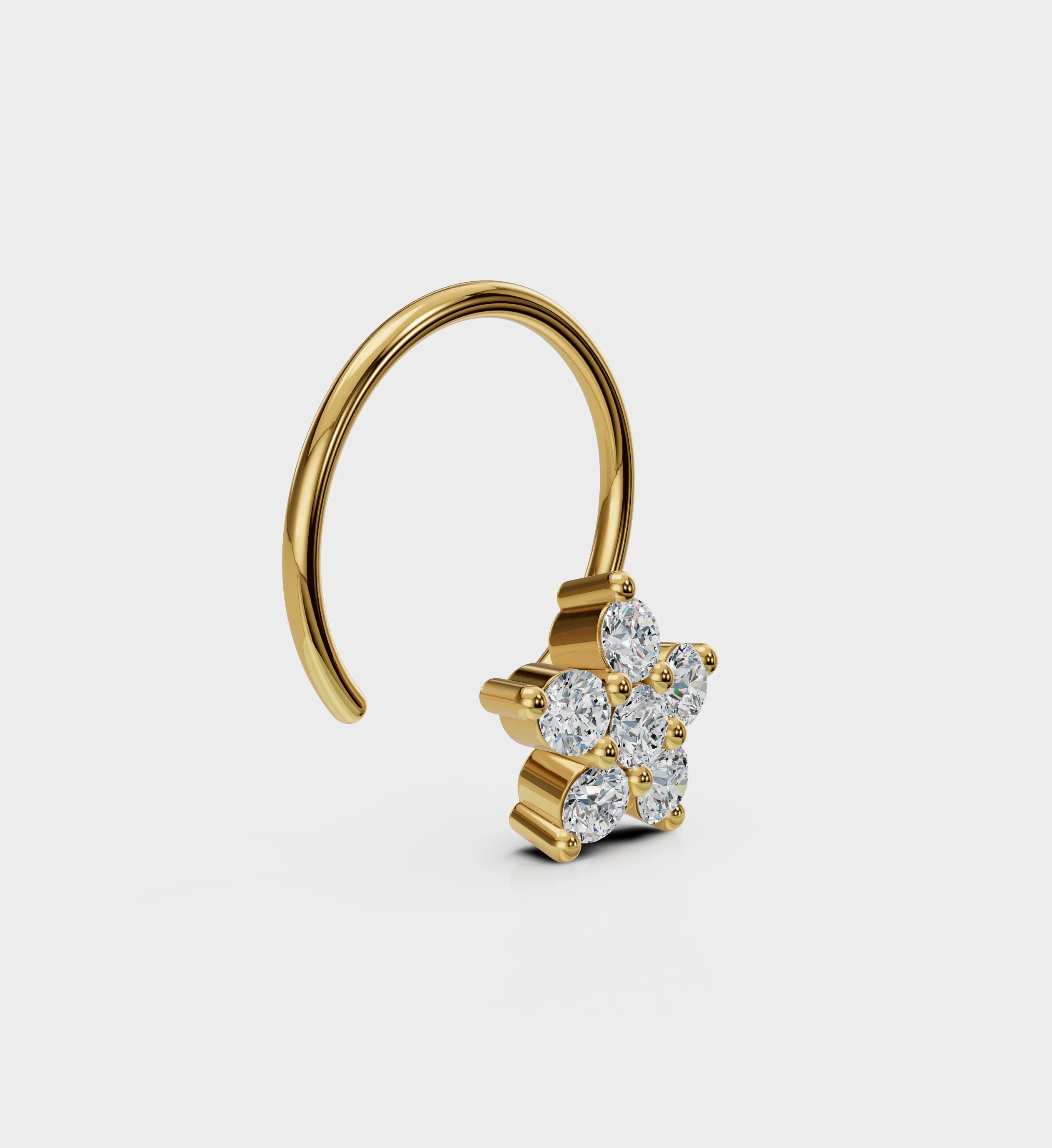 Micro Star Nose Pin - Image 8