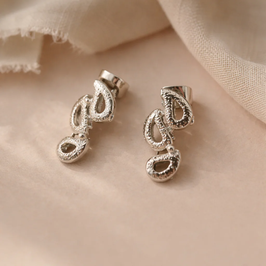 Muse Script Earrings